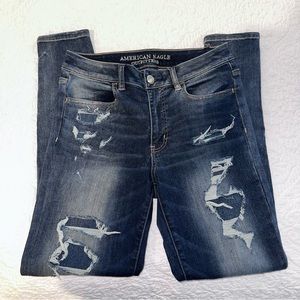 American Eagle Hi Rise Jegging Super Super Stretch